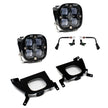 Squadron SAE Fog Pocket Kit - '19-22 Silverado 1500 / '20-22 2500HD/3500HD (SAE Fog; Clear)