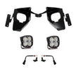 Squadron Sport Fog Pocket Kit - '16-18 Silverado 1500 (Wide Cornering; Clear)