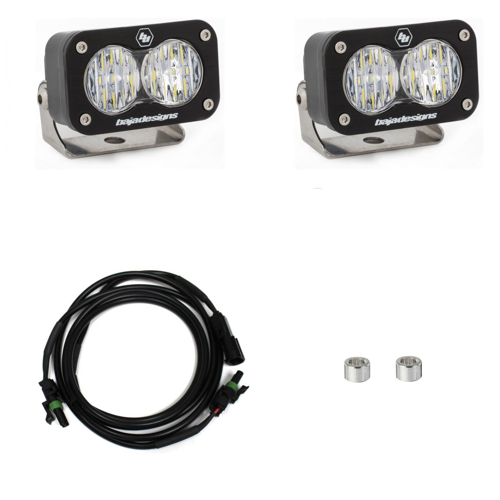 S2 Sport Dual Reverse Kit - '17-26 F-150 Raptor  '23-26 Bronco Raptor  '24-26 F-150 Raptor 37/R (Wide Cornering; Clear)