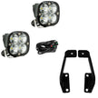 Squadron Pro A-Pillar Kit - '09-14 F-150; '10-14 F-150 SVT Raptor (Driving/Combo; Clear)