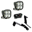 Squadron Pro A-Pillar Kit - '07-13 Avalanche / Silverado/Sierra 1500/2500HD/3500HD {'07 New Body Style} / Tahoe / Yukon (SPOT; Clear)