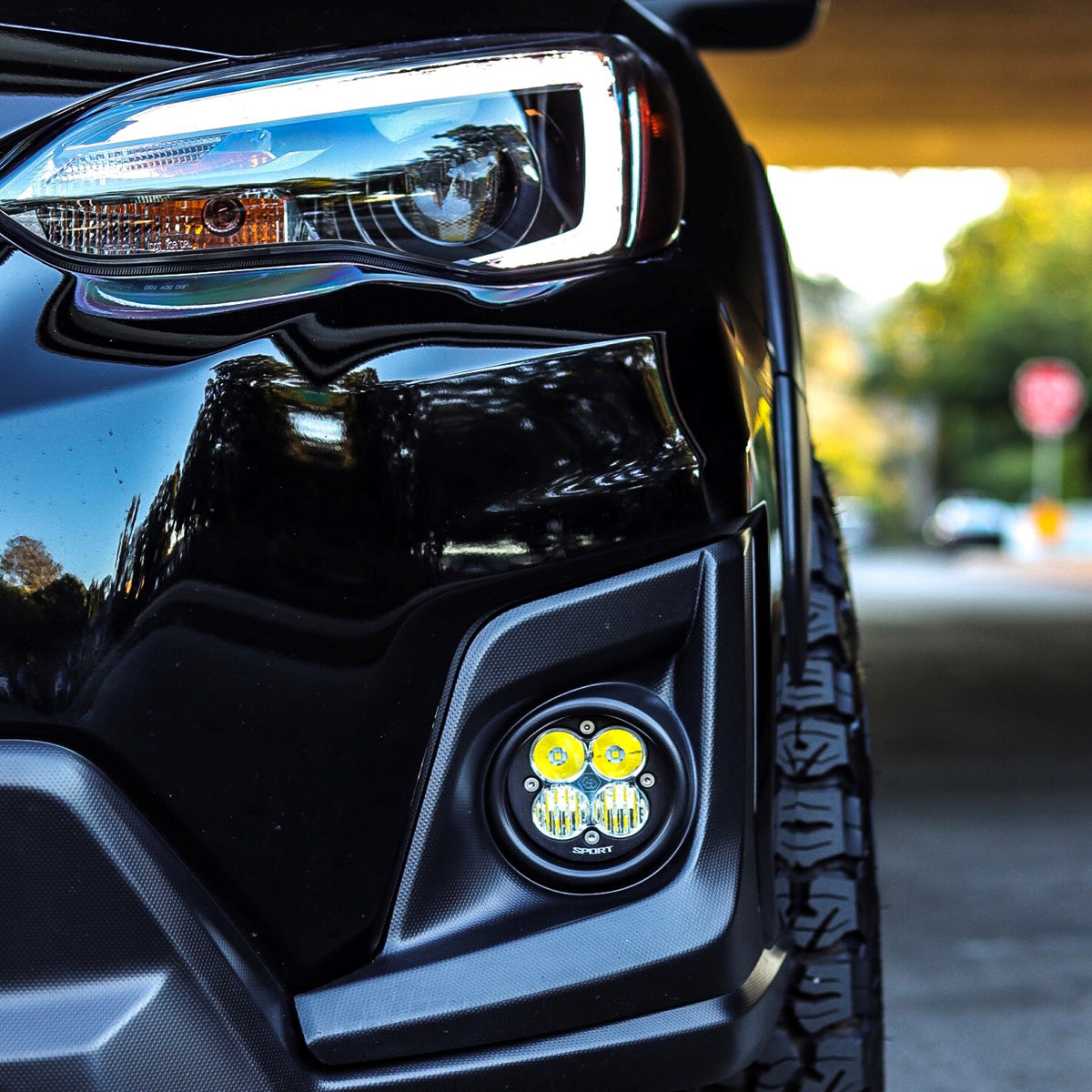 Squadron-R Sport Fog Pocket Kit - '14-17 Fiesta ST; '13-14 Focus ST; '13-16 Fusion; '15-17 Mustang; '15-16 Transit; '13-16 BRZ/Impreza; '13-19 Crosstrek; '14-18 Forrester  '10-12 Legacy/Outback; '15-19 WRX/STI (Wide Cornering; Baja Amber)