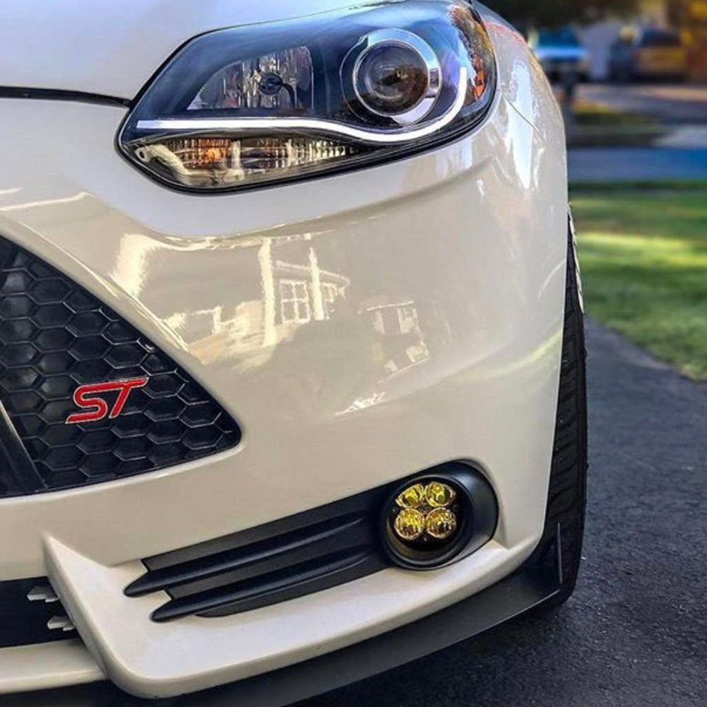 Squadron-R Pro Fog Pocket Kit - '14-17 Fiesta ST; '13-14 Focus ST; '13-16 Fusion; '15-17 Mustang; '15-16 Transit; '13-16 BRZ/Impreza; '13-19 Crosstrek; '14-18 Forrester  '10-12 Legacy/Outback; '15-19 WRX/STI (Wide Cornering; Baja Amber)