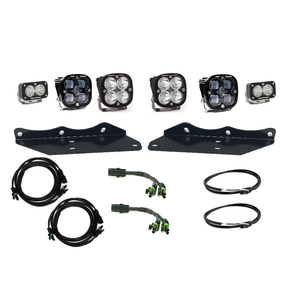 Squadron/S2 SAE Fog Pocket Kit - '17-20 F-150 Raptor (Mult-Pattern; Clear)