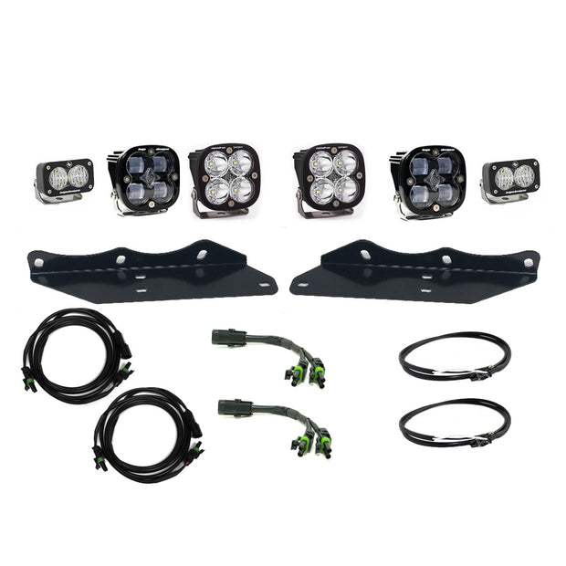 Squadron/S2 SAE Fog Pocket Kit - '17-20 F-150 Raptor (Mult-Pattern; Clear)