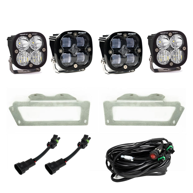 Squadron SAE Fog Pocket Kit - '09-10 Ram 1500; '11-12 1500; '10-18 2500/3500 (SAE Fog; Clear)