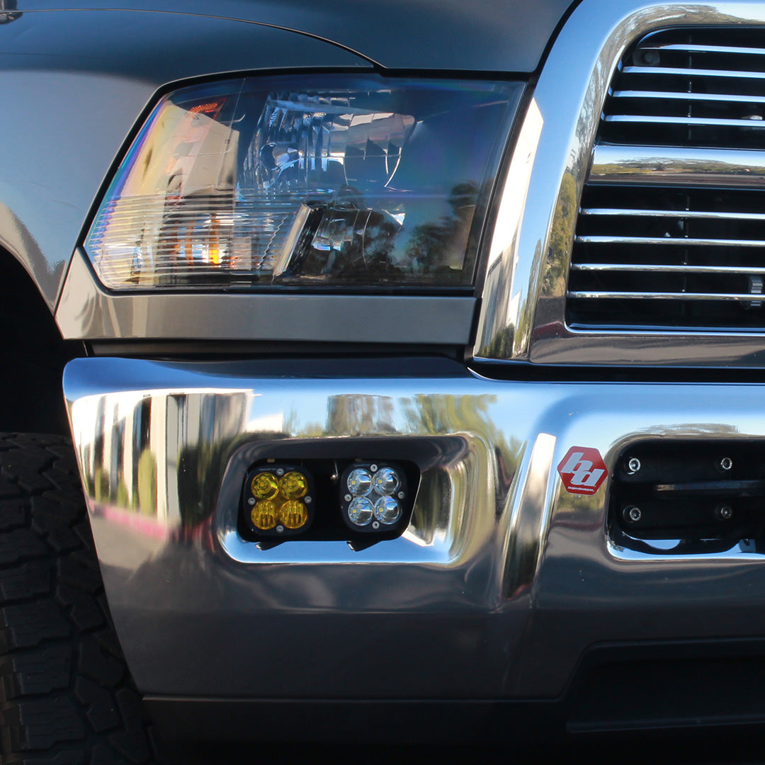 Squadron SAE Fog Pocket Kit - '09-10 Ram 1500; '11-12 1500; '10-18 2500/3500 (SAE Fog; Clear)