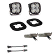 Squadron Sport Fog Pocket Kit - '11-16 F-250/350 Super Duty (Wide Cornering; Clear)
