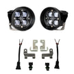 Squadron-R SAE Fog Pocket Kit - '10-24 4Runner; '12-23 Tacoma; '14-21 Tundra  '23-On Sequoia (SAE Fog; Clear)