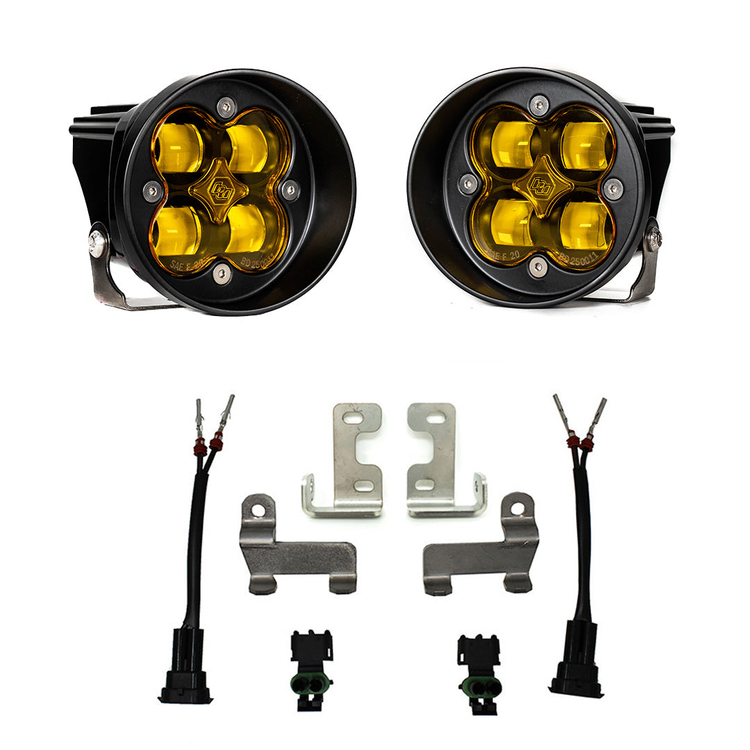 Squadron-R SAE Fog Pocket Kit - '10-24 4Runner; '12-23 Tacoma; '14-21 Tundra  '23-On Sequoia (SAE Fog; Baja Amber)