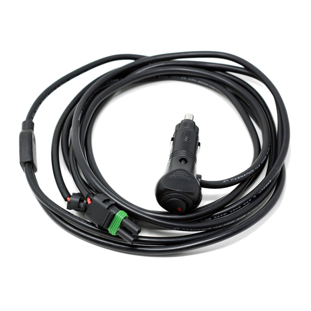 10 Ft. Wire Harness W/12v Cigarette Plug-1-light Max 85 Watts