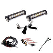 S8 Dual 10 Inch Grille Kit - '18-20 F-150 (Driving/Combo; Clear)
