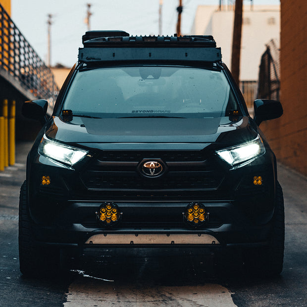 Squadron-R Sport Fog Pocket Kit - '16-21 RAV4; '14-19 Highlander (Wide Cornering; Baja Amber)