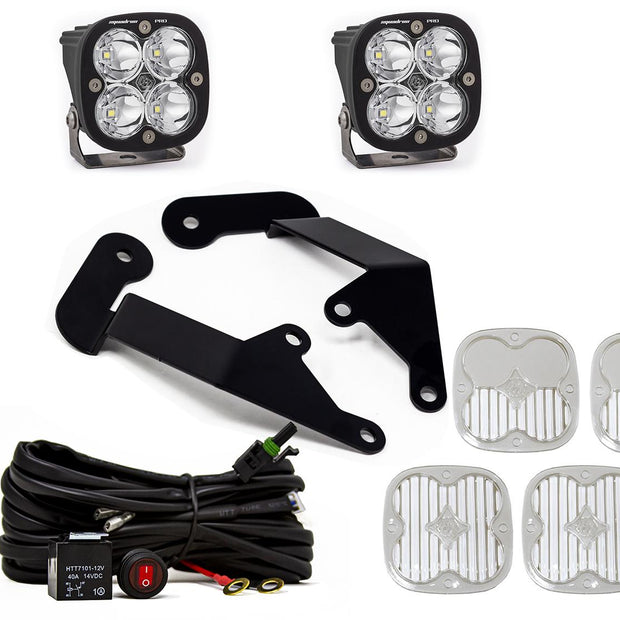 Squadron Sport A-Pillar Kit - '21-26 Bronco Sport (High Speed Sport; Clear)