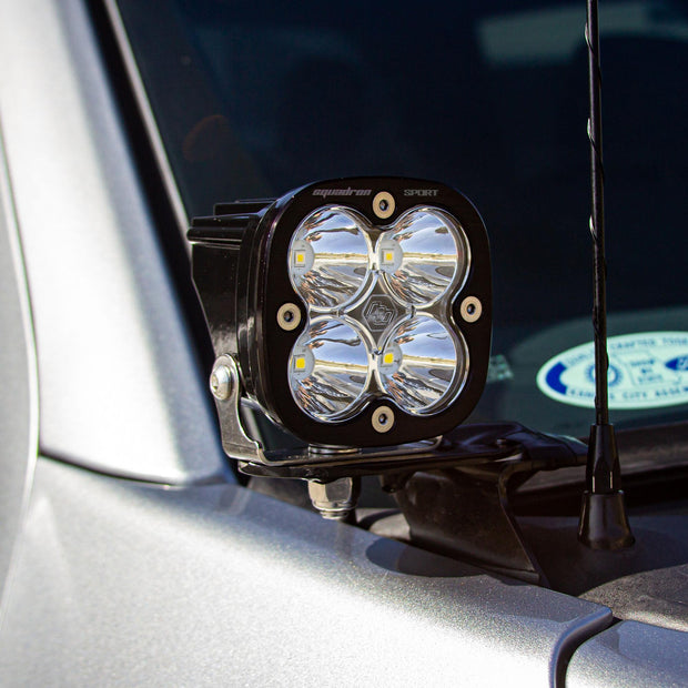 Squadron Sport A-Pillar Kit - '21-23 F-150 (Spot; Clear; Toggle Wiring)