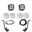 Squadron Pro A-Pillar Kit - '21-23 F-150 (Spot; Clear; Upfitter Wiring)