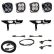Squadron SAE/Sport Fog Pocket Kit - '21-23 F-150 W/o DRL (SAE Fog; Clear; Upfitter Wiring)