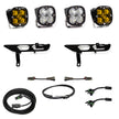 Squadron SAE/Pro Fog Pocket Kit - '21-23 F-150 W/o DRL (SAE Fog; Baja Amber; Upfitter Wiring)