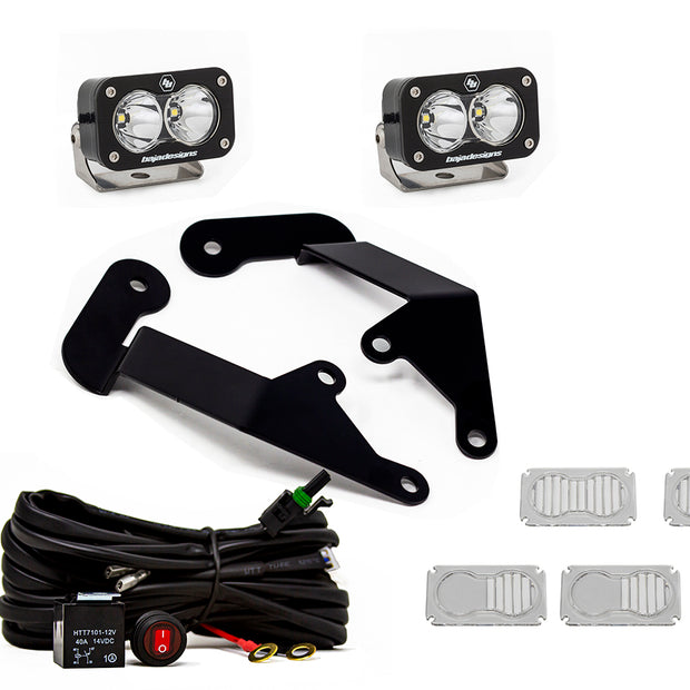 S2 Pro A-Pillar Kit - '21-26 Bronco Sport (High Speed Sport; Clear)