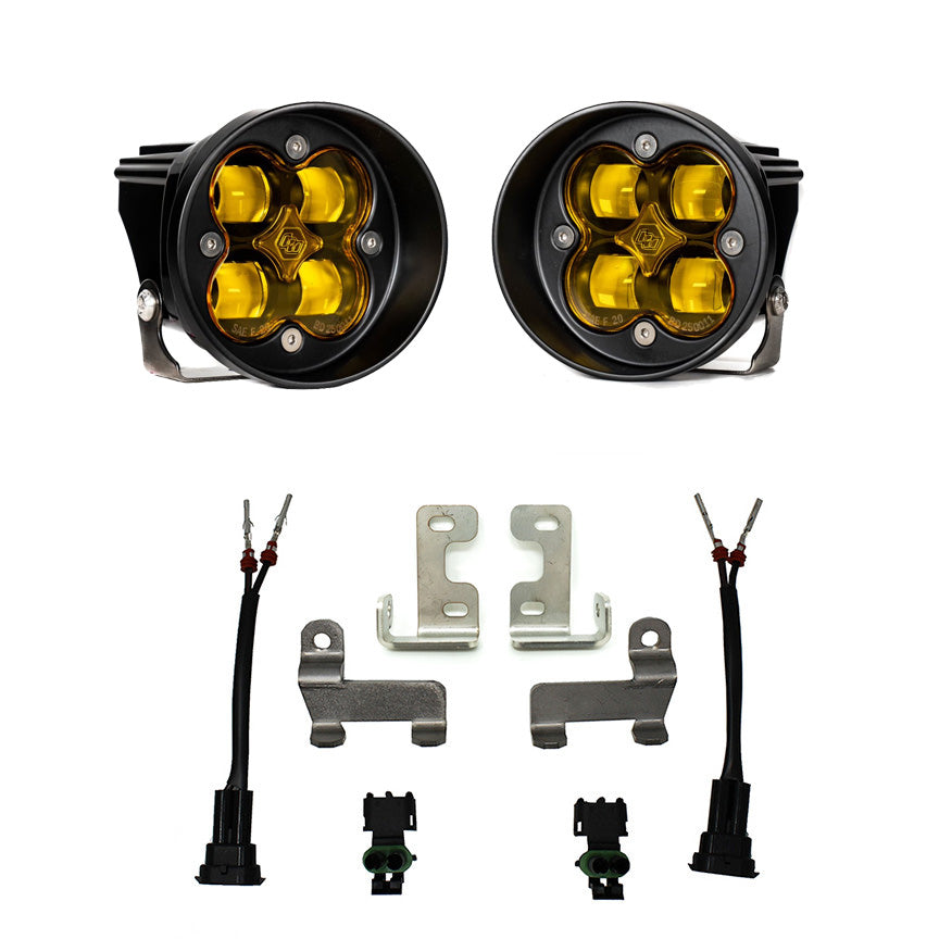 Squadron-R SAE Fog Pocket Kit - '16-21 RAV4; '14-19 Highlander (SAE Fog; Baja Amber)