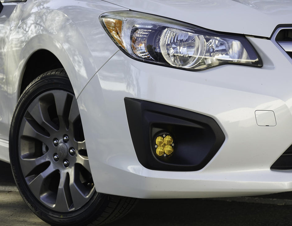 Squadron-R SAE Fog Pocket Kit - '14-17 Fiesta ST; '13-14 Focus ST; '13-16 Fusion; '15-17 Mustang; '15-16 Transit; '13-16 BRZ/Impreza; '13-19 Crosstrek; '14-18 Forrester  '10-12 Legacy/Outback; '15-19 WRX/STI (SAE Fog; Baja Amber)