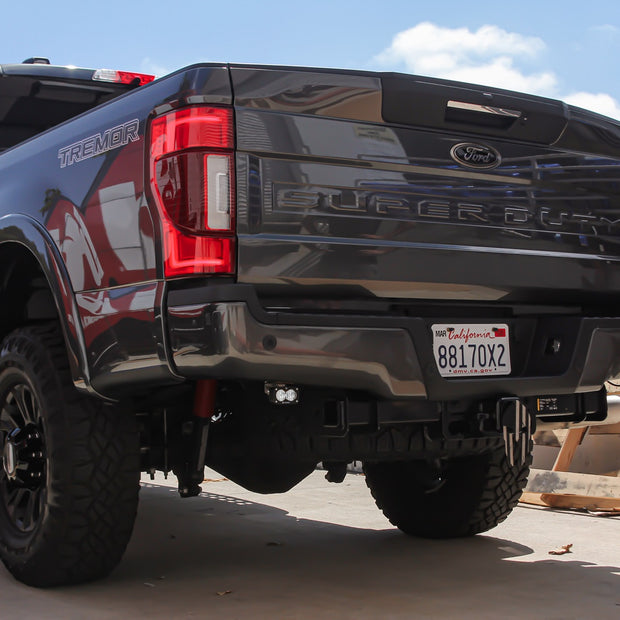 S2 Sport Dual Reverse Light Kit - '17-22 F-250 Super Duty; '17-22 F-350 Super Duty (Light Pattern: Wide Cornering; Color: Clear; Wiring Type: Upfitter)
