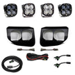 Squadron SAE/Pro Fog Pocket Kit - '20-22 F-250/350 Super Duty (SAE Fog; Clear; Toggle Wiring)