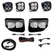 Squadron SAE/Sport Fog Pocket Kit - '20-22 F-250/350 Super Duty (SAE Fog; Clear; Toggle Wiring)