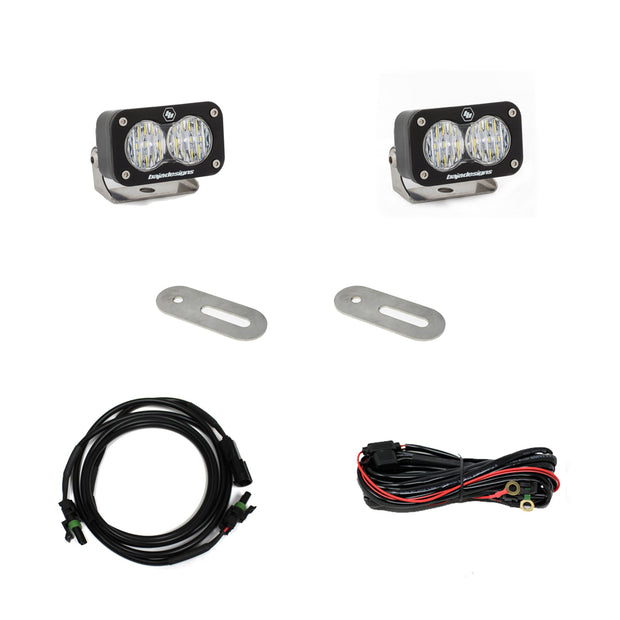 S2 Sport Dual Reverse Kit - '15-21 F-150 (Wide Cornering; Clear; Toggle Wiring)