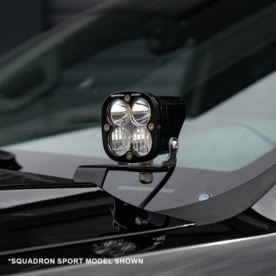 Squadron Pro A-Pillar Kit - '19-22 Sierra 1500 (Driving/Combo; Clear)