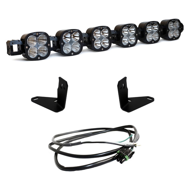 XL Sport Linkable Sport Bumper Light Kit - '21-26 Bronco; '22-26 Bronco Raptor; W/ OE Steel Bumper (Multi-Pattern; Clear; Upfitter Wiring)