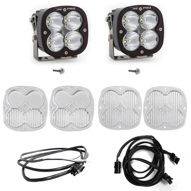 XL Pro A-Pillar Kit - '21-26 Bronco; '22-26 Bronco Raptor (Spot; Clear; Upfitter Wiring)