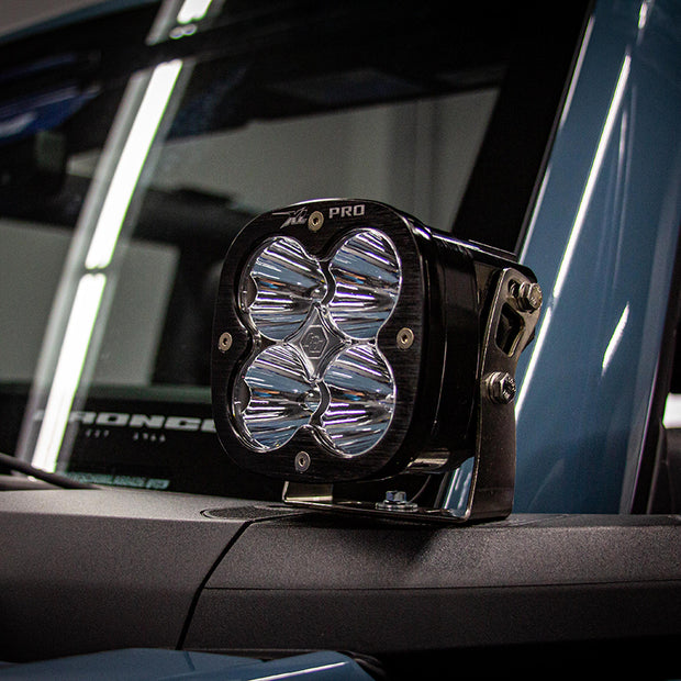 XL Pro A-Pillar Kit - '21-26 Bronco; '22-26 Bronco Raptor (Spot; Clear; Upfitter Wiring)