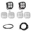 Squadron Pro A-Pillar Kit - '21-26 Bronco; '22-26 Bronco Raptor (Spot; Clear; Upfitter Wiring)