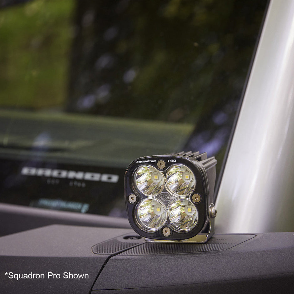 Squadron Sport A-Pillar Kit - '21-26 Bronco; '22-26 Bronco Raptor (Spot; Clear; Toggle Wiring)