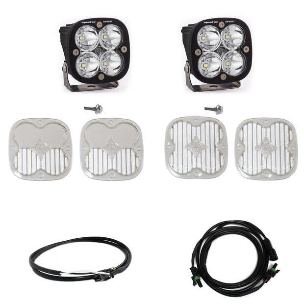 Squadron Sport A-Pillar Kit - '21-26 Bronco; '22-26 Bronco Raptor (Spot; Clear; Upfitter Wiring)