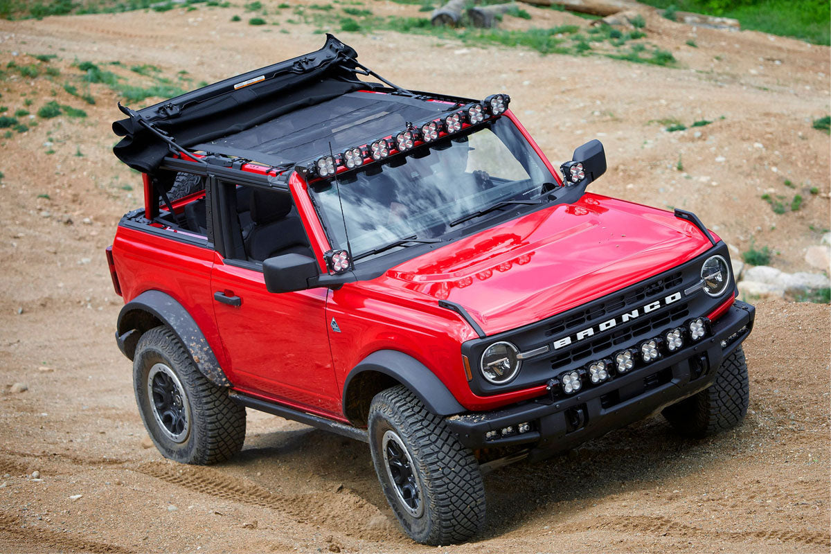 XL Sport Linkable Sport Roof Mount Kit - '21-26 Bronco; '22-26 Bronco Raptor (Multi-Pattern; Clear; Toggle Wiring)