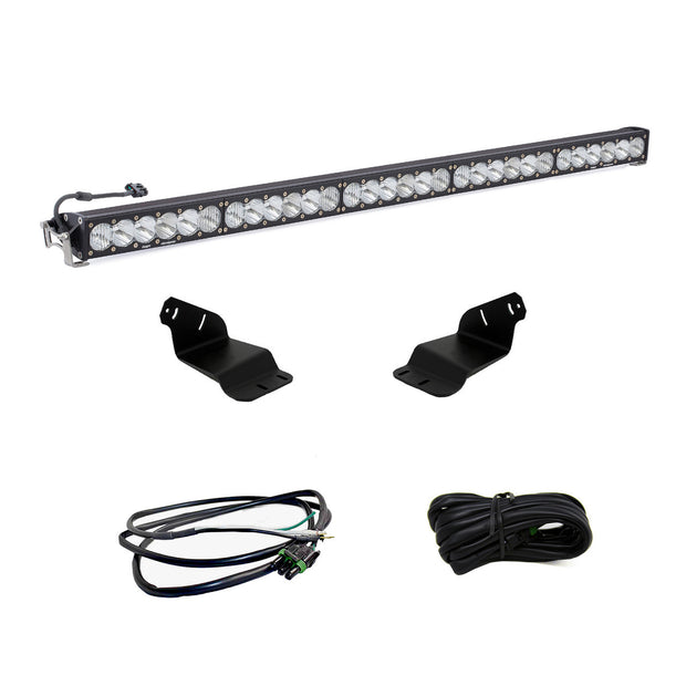 OnX6+ 50 Inch Roof Mount Kit - '21-26 Bronco; '22-26 Bronco Raptor (Multi-Pattern; Clear; Upfitter Wiring)