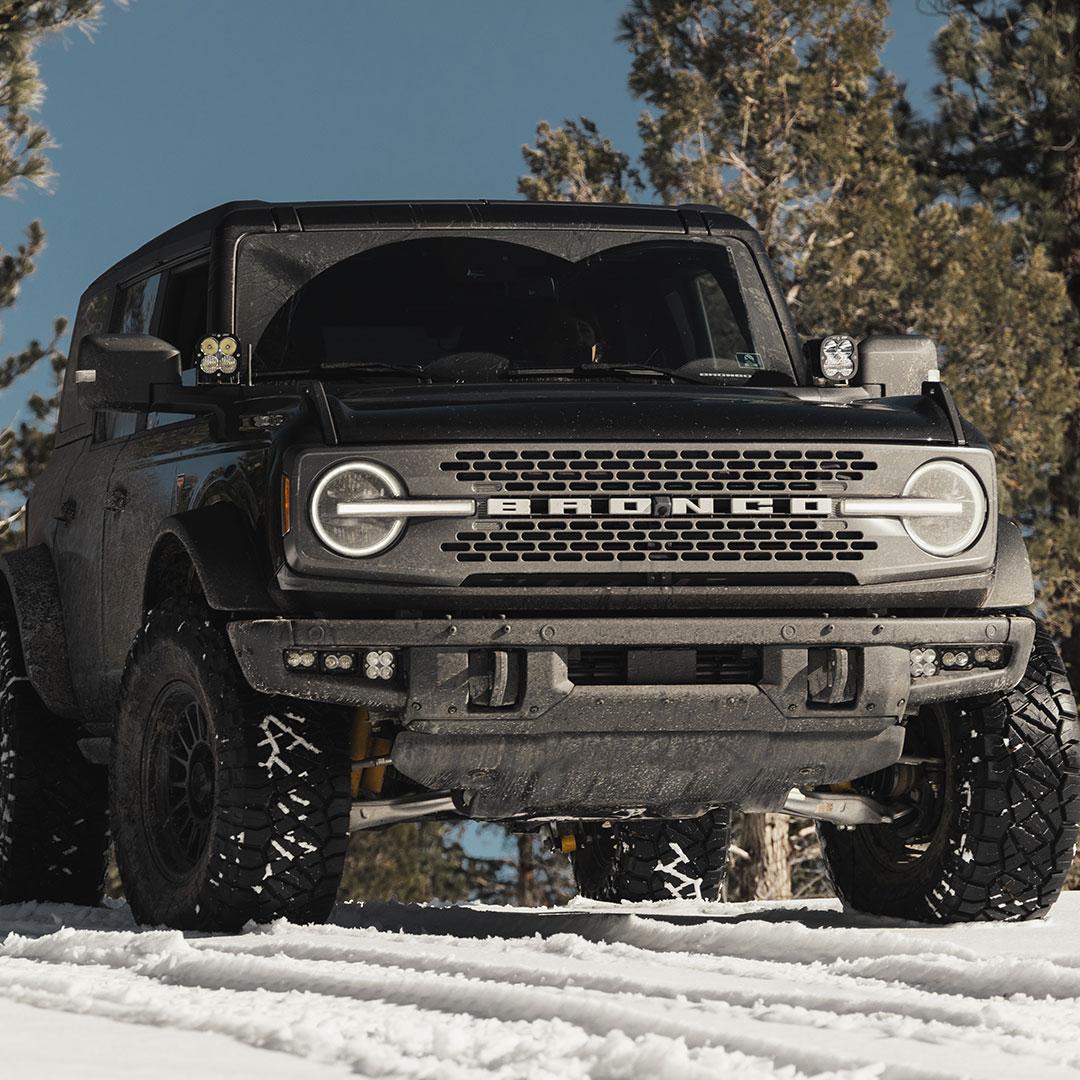 Squadron Sport/S2 Sport Fog Pocket Kit - '21-26 Bronco; '22-26 Bronco Raptor (Multi-Pattern; Clear; Toggle Wiring)