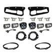 Squadron SAE/Dual S2 Sport Steel Bumper Fog Pocket Kit - '21-26 Bronco; '22-26 Bronco Raptor; Steel Bumper (SAE Fog; Clear; Upfitter Wiring)