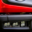 Squadron Pro/Dual S2 Sport Steel Bumper Fog Pocket Kit - '21-26 Bronco; '22-26 Bronco Raptor; Steel Bumper (Multi-Pattern; Clear; Upfitter Wiring)