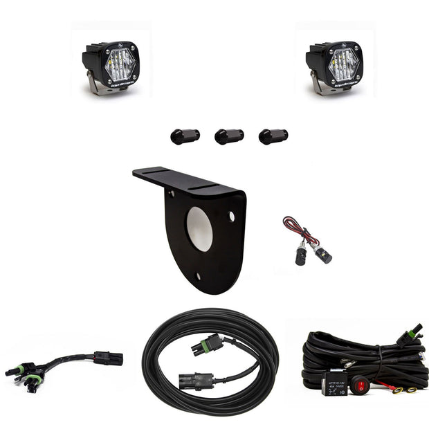 S1 Dual Reverse Kit - '21-26 Bronco (Multi-Pattern; Clear; Toggle Wiring; No License Plate Mount)
