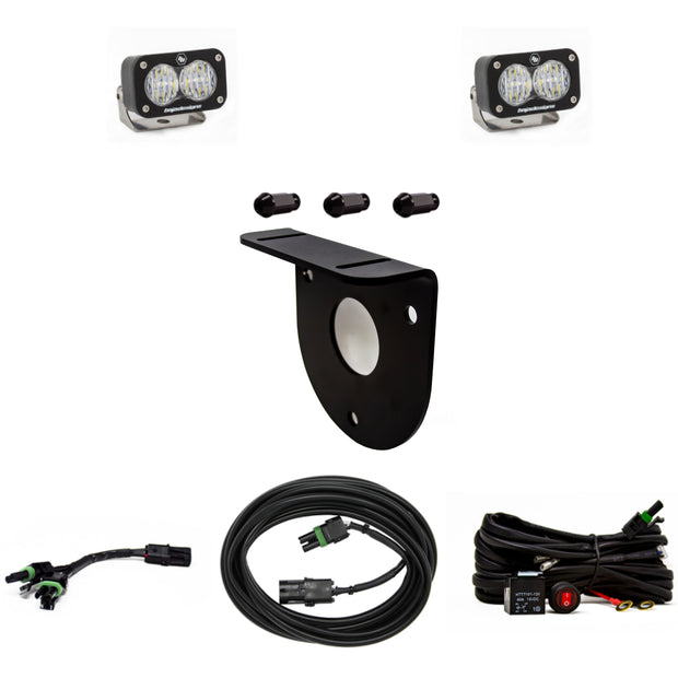 S2 Sport Dual Reverse Kit - '21-26 Bronco (Multi-Pattern; Clear; Toggle Wiring; No License Plate Mount)