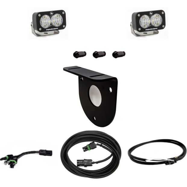 S2 Sport Dual Reverse Kit - '21-26 Bronco (Multi-Pattern; Clear; Upfitter Wiring; No License Plate Mount)