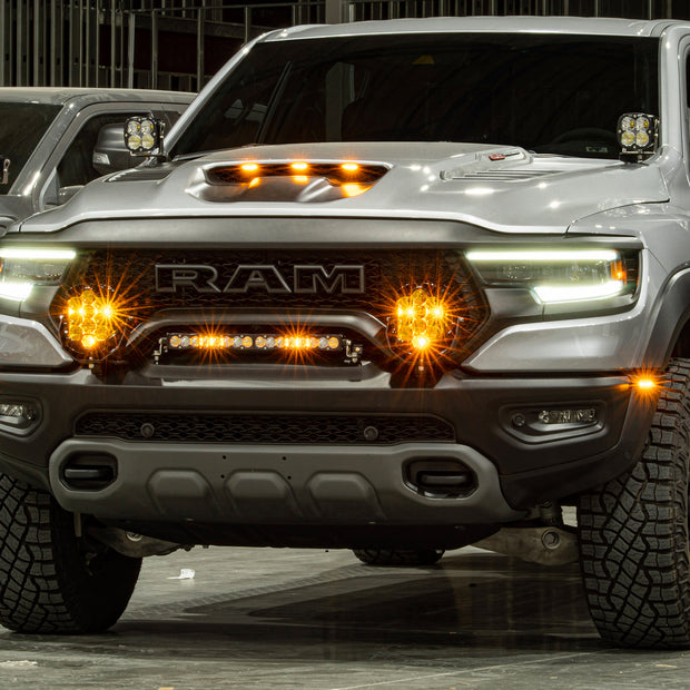 XL Pro A-Pillar Kit - '19-24 1500 Rebel; '21-24 1500 TRX (Driving/Combo; Clear)