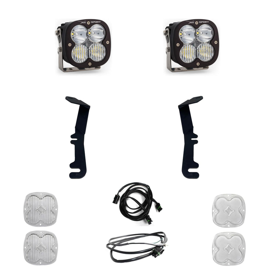 XL Sport A-Pillar Kit - '19-24 1500 Rebel; '21-24 1500 TRX (Driving/Combo; Clear)