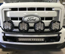 OnX6+ 20 Inch Bumper Light Kit - '11-16 F-250/350 Super Duty (Driving/Combo; Clear)