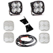 Squadron Sport A-Pillar Kit - '07-18 Wrangler JK (Spot; Clear)