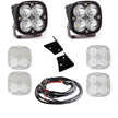 Squadron Pro A-Pillar Kit - '07-18 Wrangler JK (Spot; Clear)