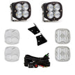 XL Sport A-Pillar Kit - '07-18 Wrangler JK (Spot; Clear)